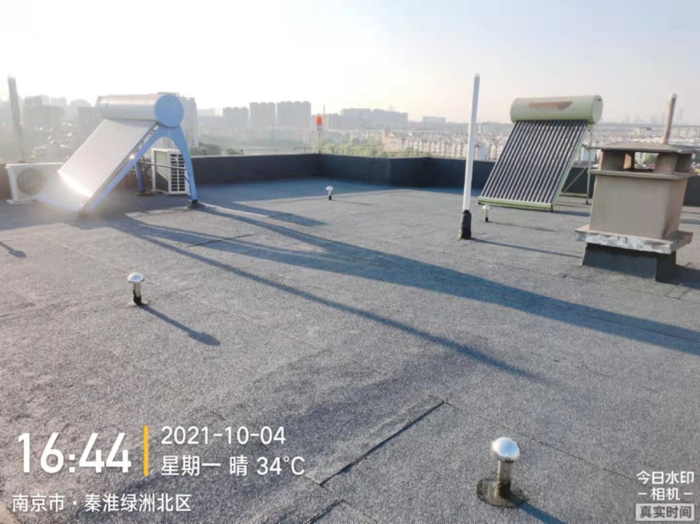秦淮綠洲屋頂防水項(xiàng)目